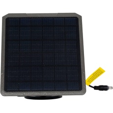 GardePro SP300 Solarpanel für Wildkamera, Stecker 5,5 x 2,1mm für GardePro Jagdkamera E6P, E6P Max (E6PMB), E8P, E8P Max (E8PMB), X20 Pro Max (X20PLMB), X50 Pro Max (X50PLMB)