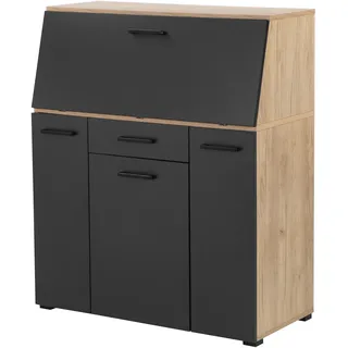 OTTO home »Moid, Home-Office-Schreibtisch,« viele Stauraummöglichkeiten, kompaktes & modernes Design, B. 88,5 cm,