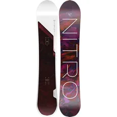 Nitro Snowboards Damen Victoria Board'22 Highend Premium Leichtes All Mountain Directional Boards