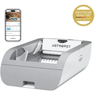 astropet Selbstreinigende Katzen toilette mit APP Helios Series
