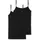 Unterhemd 2PACK Schwarz S