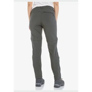 Schöffel Damen Ascona Zip-Off Hose (Größe XS, grau)