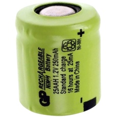 Bild Batteries Spezial-Akku 1/3 AA Flat-Top NiMH 1.2V 250 mAh