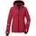 Damen Skijacke/Funktionsjacke mit abzippbarer Kapuze und Schneefang modern red 44