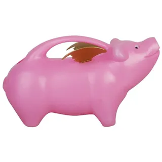Esschert Design Gießkanne fliegendes Schwein 2,2 Liter
