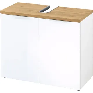 Germania Waschbeckenunterschrank Pescara 70 x 58 x 34 cm Weiß