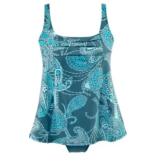 LASCANA Badeanzug Damen Blau 42 Cup D