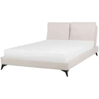 Beliani Polsterbett Beige Melle - Beige