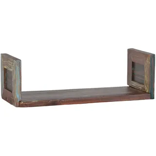 Wandregal Cancun 50cm Massivholz Pinie Shabby Chic Mexiko Möbel Mexikanisch