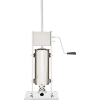 vidaXL Manueller Wurstfüller Silbern 5 L Edelstahl - Silber
