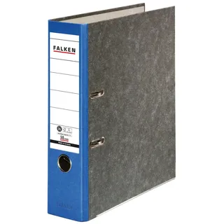 Falken Falken, Ordner Breit A4 80 mm blau marmoriert Karton cm DIN 1 St.
