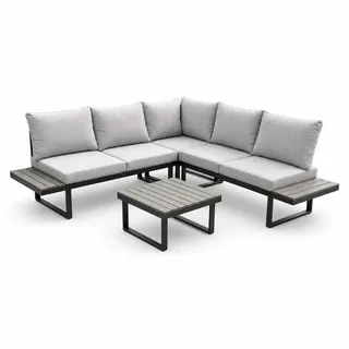 Greemotion Pisa Loungeset grau/schwarz