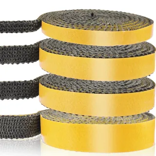 LANUCN Kamin Dichtband, Selbstklebend Dichtung für Kaminofen, Ofenrohr, Kamintür, Schornsteinverlängerung, Smoker, Hitzebeständiger Ofendichtschnur (2mm x 15mm x 2m)