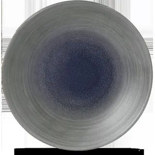 Churchill Super Vitrified Stonecast Aqueous Fjord Flache Coup Teller, 28,8 cm, 12 Stück