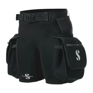 Scubapro Hybrid Cargo 1 Mm Hosen - Black -
