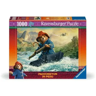 Ravensburger Puzzle 12001266 - Paddington in Peru - 1000 Teile Paddington-Bär Puzzle für Kinder und Erwachsene ab 14 Jahren