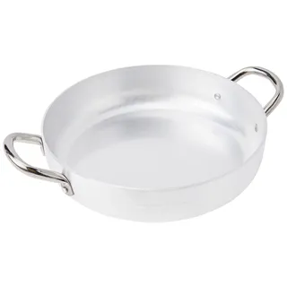 Baldassare Agnelli Pentole Agnelli Pfanne Aluminium 2 Griffen, Edelstahl 22 cm