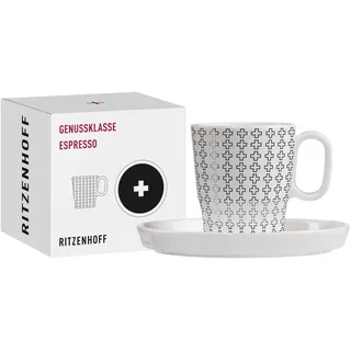 Ritzenhoff & Breker Espressotasse 0,1 l Weiß 2 St.