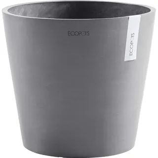 Ecopots Amsterdam Ø 40 x 35 cm Grau