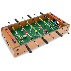 Teorema 68593 - Tischfußball aus Holz - Kompaktes Fußballspiel für Kinder und Erwachsene