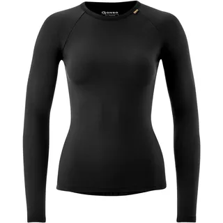 Gonso Funktionsshirt »BASE SHIRT LONGSLEEVE W« Damen Unterhemd langarm, Radunterhemd, Tight fit, schwarz
