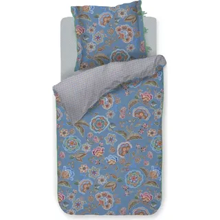 Pip Studio Bettwäsche-Garnitur Matata Farbe Blau Größe 155x220+80x80 - Blau