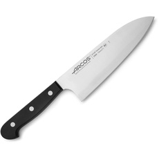 Arcos 288804 Serie Universal - Deba Messer Messer Asiatischer ArtAsian Knife - Klinge Nitrum Edelstahl 170 mm - HandGriff Polyoxymethylen (POM) Farbe Schwarz
