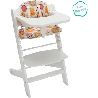 fillikid "Löwe", weiß, Polyester, Kinder-Sitzauflagen, Hochstuhl-Zubehör, für Hochstuhl Pia