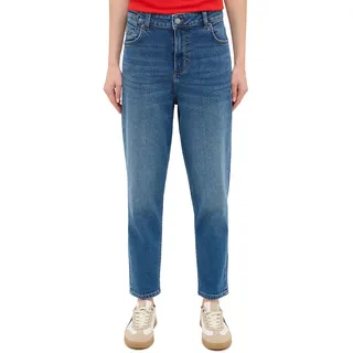 MUSTANG Mom-Jeans »Damen Style Charlotte Tapered«, blau
