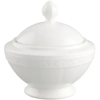 Villeroy & Boch White Pearl Zuckerdose 6 Pers. Vorratsbehälter, Weiss