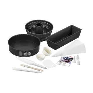 Kaiser Backset Classic XL, 10-teilig, Kuchen Set für viele verschiedene Anlässe, 1 Stück
