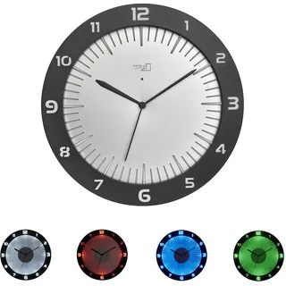TFA Analoge Wanduhr 30 cm 60.3553 grau