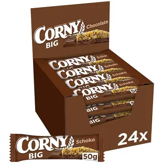 Corny Big Schoko Müsliriegel mit Milchschokolade 50g 24er Pack