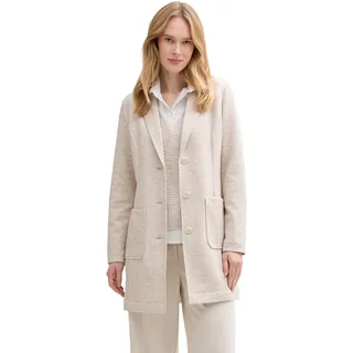 Tom Tailor Damen 1045404 Mantel, 36844 - Sand Stone Beige Melange, M EU