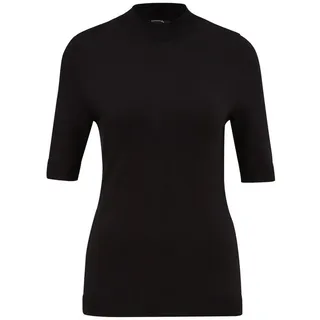 Comma, Comma Feinstrickpullover mit Stehkragen