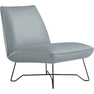 Egoitaliano Sessel Lia Loungesessel Leder 62 x 73 x 79 cm Blau