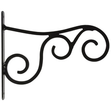 Esschert Design Metallhaken für Hanging Baskets, Größe M, 2,6 x 25 x 21 cm, Gartendekoration, Hängevorrichtung