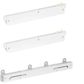 Rauch Möbel ZUBEHÖR, Schwebetürendämpfer, 3er-Set, Soft-Close, für 3-türige Schwebetürenschränke von Rauch mit Einer Schranktiefe von 62 cm, Maße 5x1,5x27cm