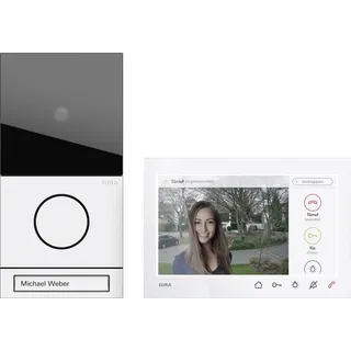 Gira EFH-Paket Wohnungsstation Video AP 7 System 106