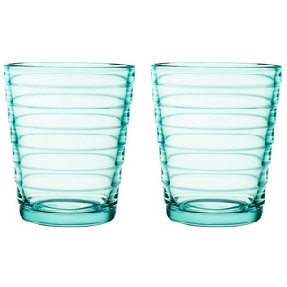 Iittala Aino Aalto Trinkglas 220ml Gläser-Set wassergrün,