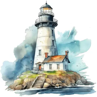 GRAZDesign Wandtattoo Leuchtturm selbstklebend, Badezimmer Aufkleber, Wandsticker Nordsee | Wandaufkleber Bad, Tür, Fliesenaufkleber Klebefolie Fliesen - 30x30cm