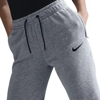 Nike Damen W Nk Flc Park20 Kp Pants, Dk Grey Heather/Black/Black, L