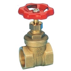 Pettinaroli Brass gate valve 3/4