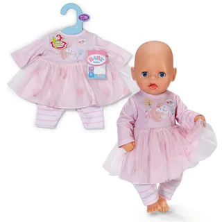 Zapf Creation Puppenkleidung Kleid Rosé 36 cm (Set)