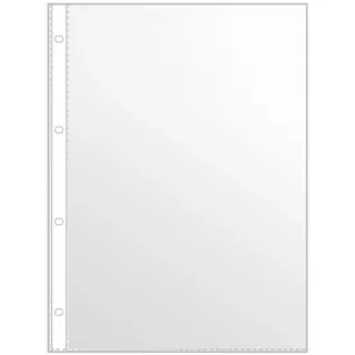 Veloflex 4345000 - Prospekthüllen PP, DIN A4, glasklar, 100 Stück