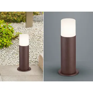 meineWunschleuchte Außenwegeleuchten Rostoptik Höhe 30cm IP44 - Außenleuchten