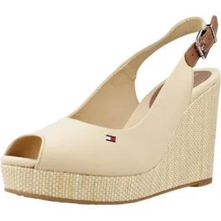 TOMMY HILFIGER ICONIC ELENA SLING BACK HellBraun - Hellbraun