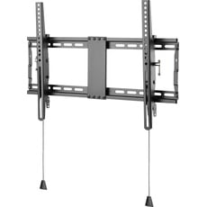 Deltaco ARM-0204 TV mount (80") Black (Wand, 80", 70 kg), TV Wandhalterung, Schwarz