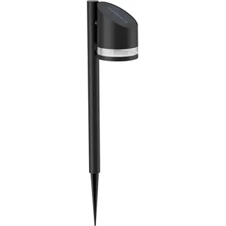 Philips Sockelleuchte Kunststoff 54,0 cm Solar 1,5 W inkl. Dämmerungssensor schwarz