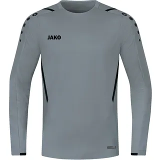 Jako Kinder Sweatshirt Challenge Steingrau/Schwarz, 164